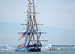 U.S.S. Constitution sails in Boston Harbor thumbnail