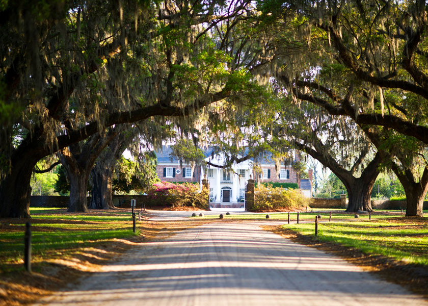 Boone Hall Plantation in Charleston, SC