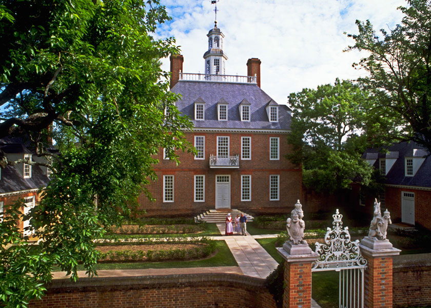 The Governors Mansion at Colonial Williamsburg
